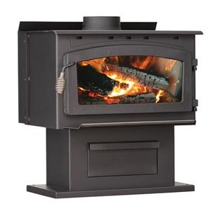 Poêle à bois avec ventilateur de US Stove Company, 2000 pi2
