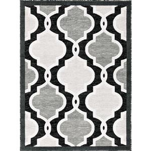 Tapis Illian, 2 pi x 8 pi, noir