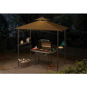 Abri-soleil pour barbecue Inca de Sunjoy, 8 pi, noir