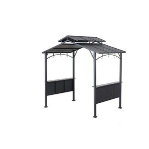 Abri-soleil pour barbecue Kent de Sunjoy, 8'x5', noir