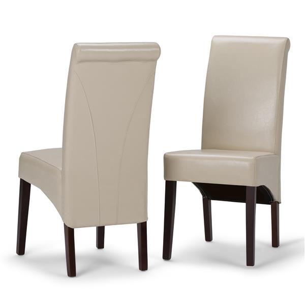 Simpli Home Avalon Cream Dining Chairs Set Of 2 Ws5134 Cr Rona