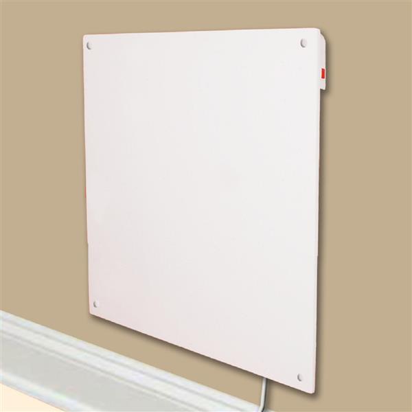 Amaze Heater 400-Watt Ceramic Electric Panel Room Heater With Thermostat