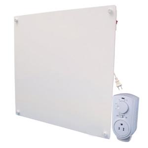 Amaze Heater 400-Watt Ceramic Electric Panel Room Heater With Thermostat