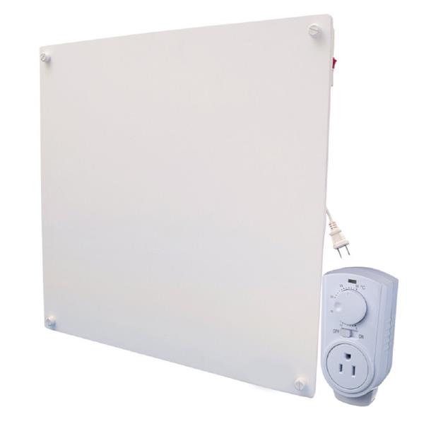 Panneau mural chauffant Amaze Heater avec thermostat, céramique, 400 W