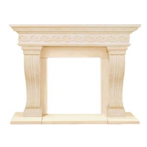 Historic Mantels Limited Sierra Fireplace Mantel Ivory