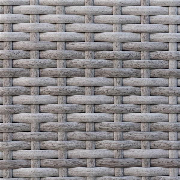 Starsong Kavala 6 pc Grey & Blue Outdoor Sectional Seating Set