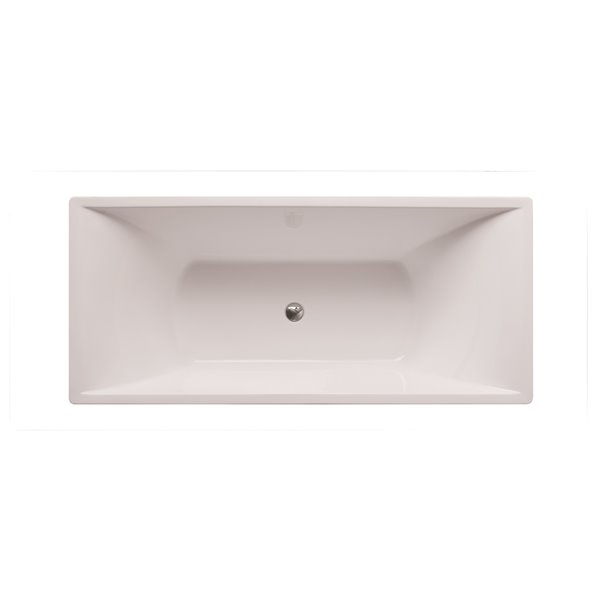 Jade Bath Da Vinci 70-in White One Piece Freestanding Tub