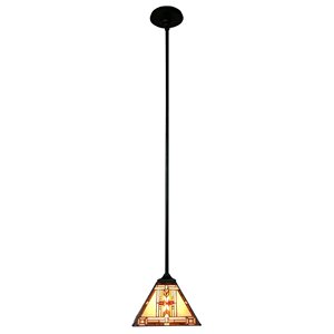 Fine Art Lighting Ltd. Tiffany-Style Mini Pendant Light