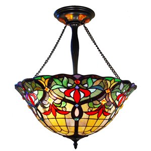 Fine Art Lighting Ltd. Tiffany-Style Hanging Light
