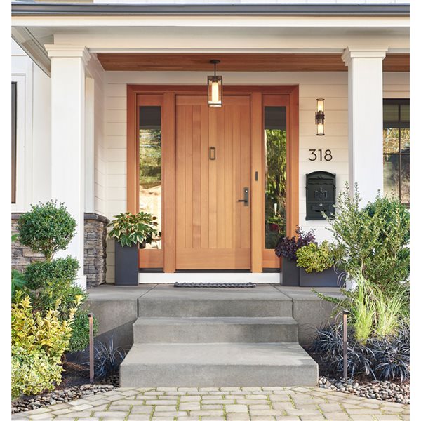 Fine Art Lighting Ltd. Black Aluminum Mailbox