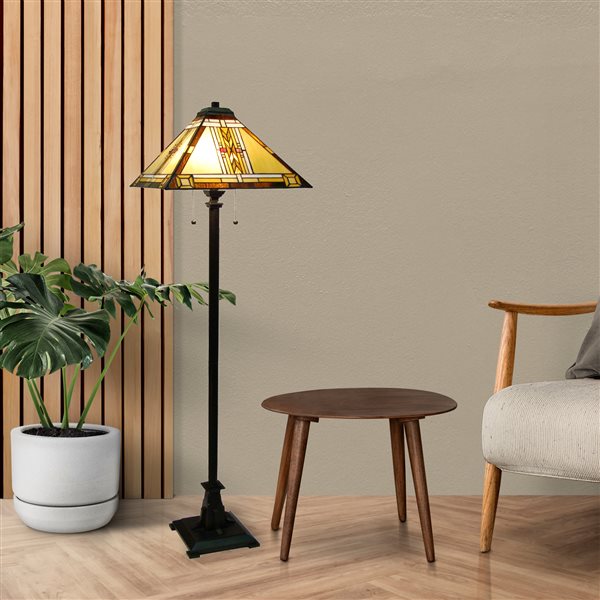 Fine Art Lighting Ltd. Tiffany Style Floor Lamp
