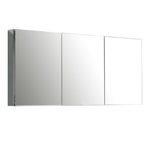 GEF Avila Aluminum Medicine Cabinet, 60-in