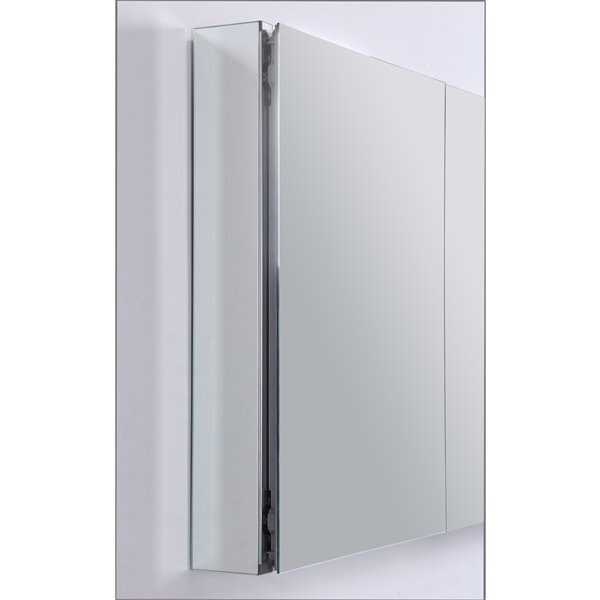 GEF Avila Aluminum Medicine Cabinet, 50-in