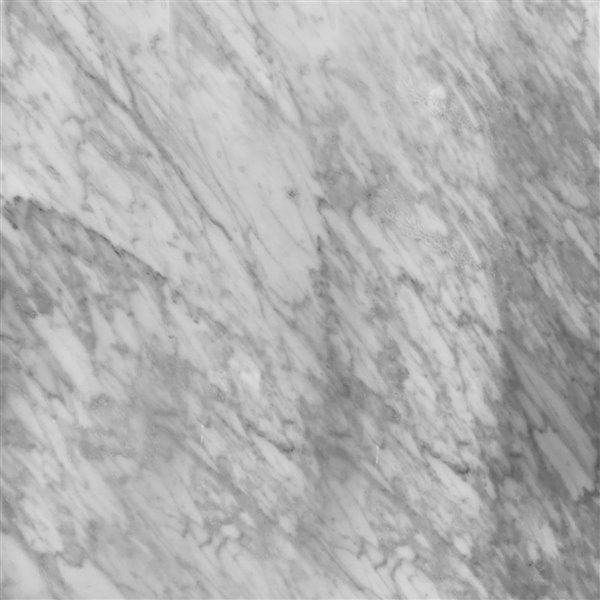 GEF Bathroom Vanity Countertop, 61-in Carrara Marble