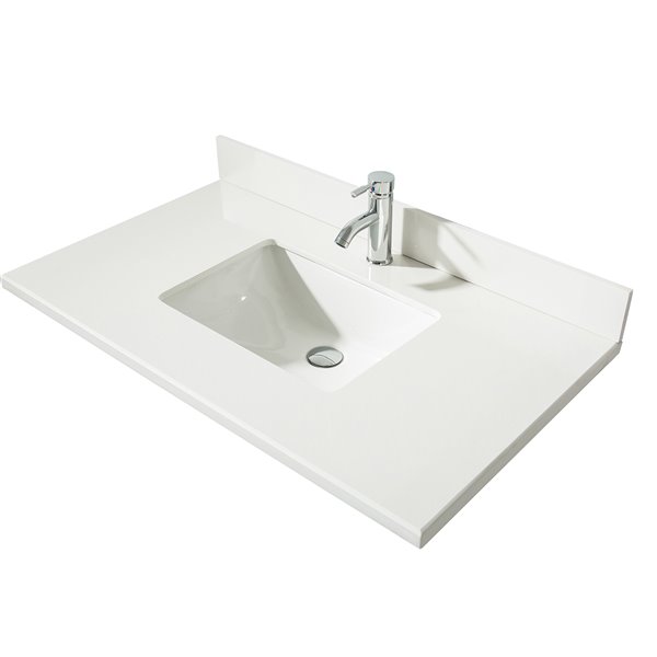 Gef Bathroom Vanity Countertop 37 In, Bathroom Vanity Countertops With Sink Canada