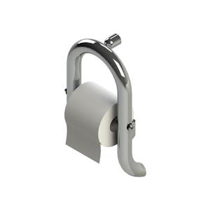 Invisia Collection Polished Chrome Wall Toilet Roll Holder