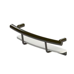 Invisia Collection Oil-Rubbed Bronze Shampoo Shelf and Support Bar