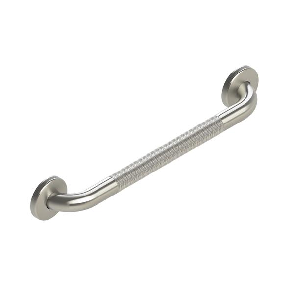 HEALTHCRAFT Easy Mount™ 1.25-in x 18-in Knurled Grab Bar