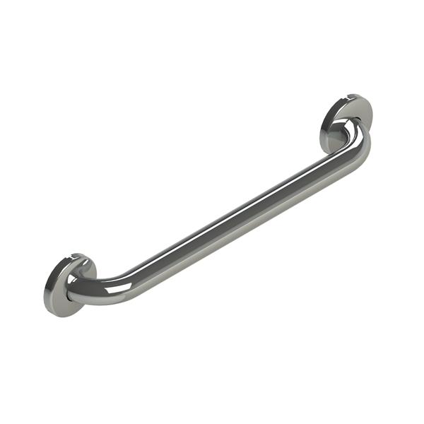 HealthCraft Products Easy Mount™ 1.25-in x 24-in Chrome Grab Bar ...