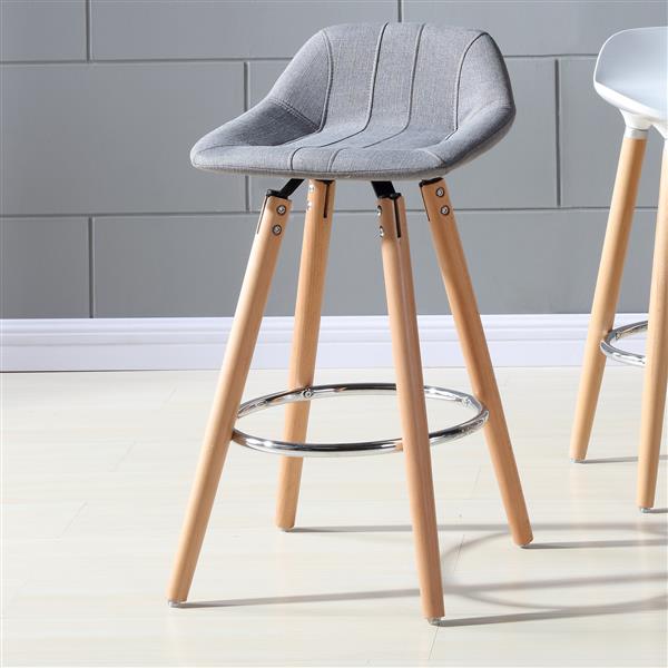 Counter Stools Set Of 2 203 989gy Rona, 26 Inch Counter Stools With Low Back
