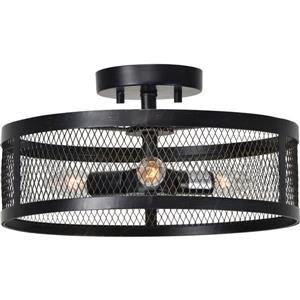 Notre Dame Design Beckett 3-Light Pendant -Oil Rubbed Bronze