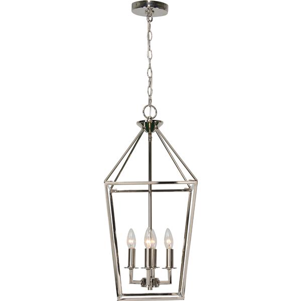 Notre Dame Design Wentbridge 4 Ligh Pendant Polished Nickel Lpc4203 Rona - Notre Dame Pendant Light Notre Dame Design Wentbridge 4 Ligh Pendant Polished Nickel Lpc4203 Rona - Notre Dame Pendant Light
