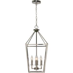 Notre Dame Design Wentbridge 4-Ligh Pendant -Polished Nickel