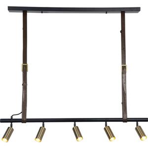 Notre Dame Design Desmond 5-Light Pendant - Matte Black