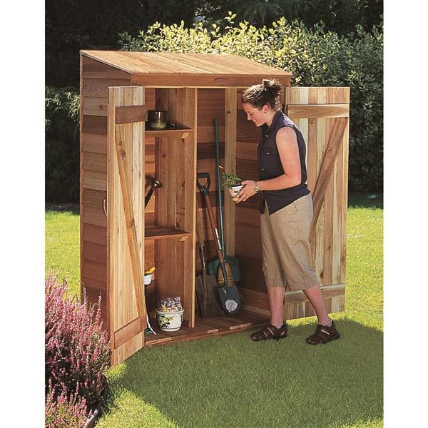 Cedarshed Gardener 2-ft x 4-ft Cedar Storage Shed GH24 | RONA