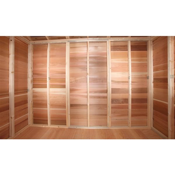 Cedarshed Studio9-ft x 6-ft Cedar Storage Shed