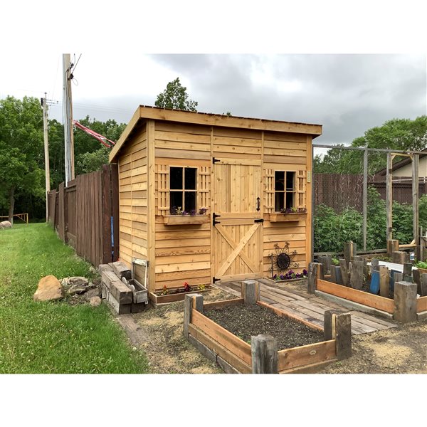 Cedarshed Studio9-ft x 6-ft Cedar Storage Shed