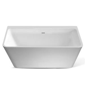 Baignoire autoportante Vermont Jade Bath, blanche,  59 po