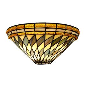 2-Light Tiffany-Style Wall Sconce - 8