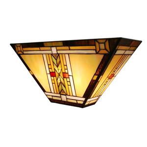 2-Light Tiffany-Style Wall Sconce - 5