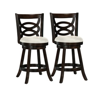 Tabourets à hauteur de comptoir CorLiving, cappuccino, 2 mcx