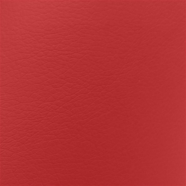 CorLiving Red Triangle Tufted Bonded Leather Adjustable Bar Stool (Set of 2)