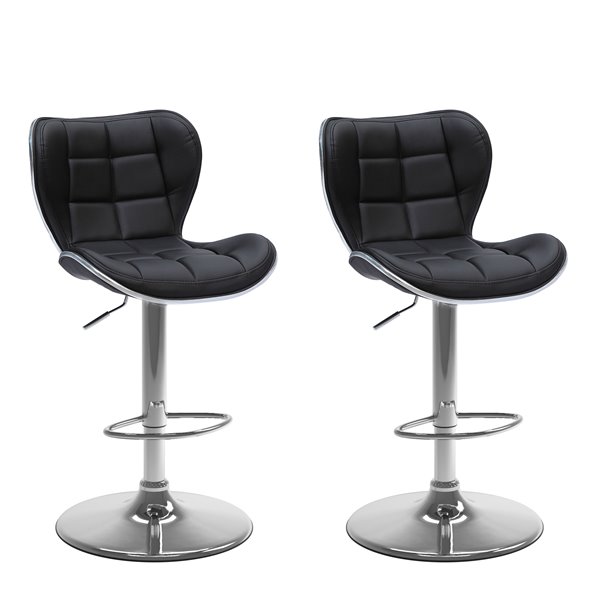 black square bar stools