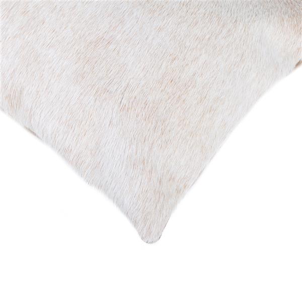 Natural by Lifestyle Brands 12-in x 20-in Natural Torino Cowhide Pillow (2 Pack)