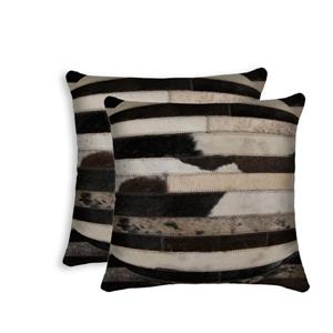 Coussins Torino, 18"x18", multicolore, 2 pqt