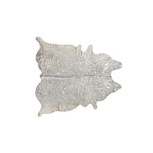 Tapis Ecosse en peau de vachette, 6'x 7', naturel
