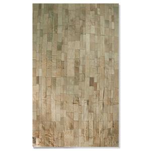 Natural by Lifestyle Brands Madrid Cowhide Stitched Rug - 5'x8' - Natural