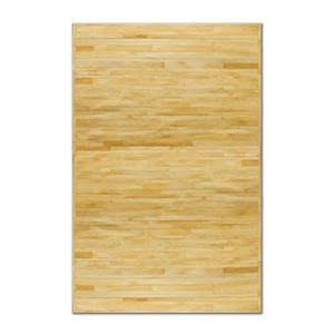 Natural by Lifestyle Brands 8-ft x 10-ft Natural Linear Cowhide Area Rug