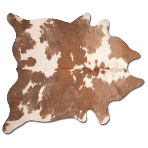 Natural by Lifestyle Brands Kobe Cowhide Rug - 6-ftx 7-ft - Brown/White