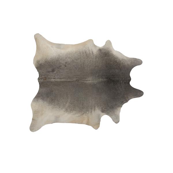 Natural by Lifestyle Brands Geneva Cowhide Rug - 6-ftx 7-ft - Gray