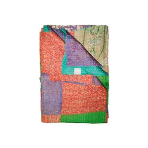 Natural by Lifestyle Brands Kantha 50-in x 70-in 30022 Silk Throw