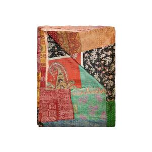 Natural by Lifestyle Brands Kantha 50-in x 70-in 30023 Silk Throw