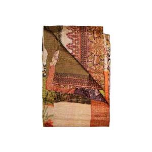 Natural by Lifestyle Brands Kantha 50-in x 70-in 30019 Silk Throw