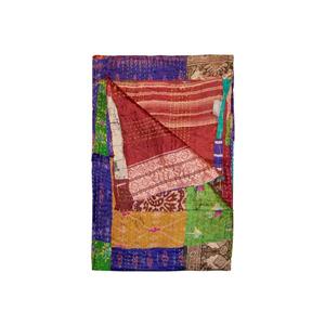 Natural by Lifestyle Brands Kantha 50-in x 70-in 30016 Silk Throw