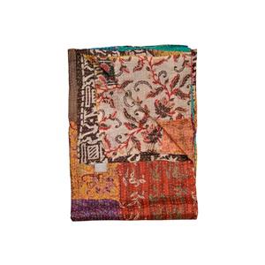 Natural by Lifestyle Brands Kantha 50-in x 70-in 30006 Silk Throw