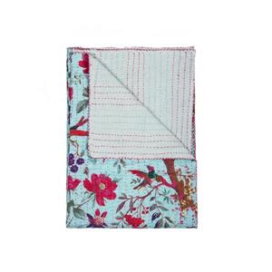 Natural by Lifestyle Brands Kantha 50-in x 70-in 341 Cotton Vintage Handmade Throw